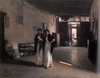 John Singer Sargent : Venetian Interior
